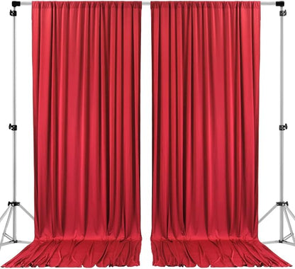 AK TRADING CO. 10 feet x 10 feet Polyester Backdrop Drapes Curtains Panels by Fabrics%7CEventDecor%7CCrafts%7CUpholsteryFoam