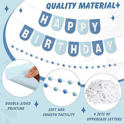 Hahafelt 125 Pcs Make Your Own Banner Kit Personalized Handmade Name Scallop - Image 3