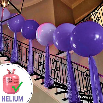 PartyWoo Dark Purple Balloons 20pcs Royal Purple Color 18 Inch | Balloons - Image 3