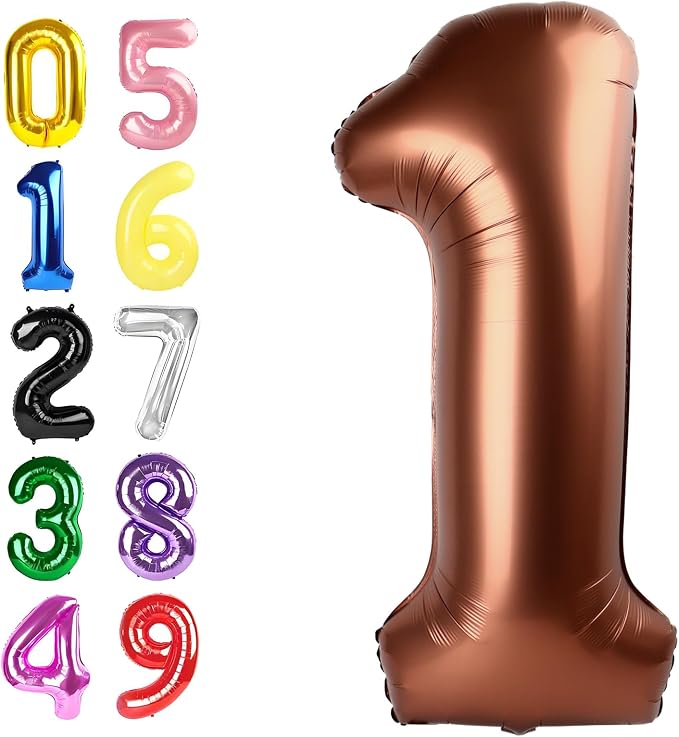 Number 0 Balloons 40 Inch Balloon by Argthjy