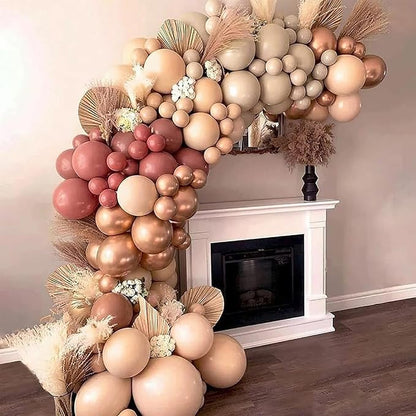10 Inch Beige Balloons - Image 3