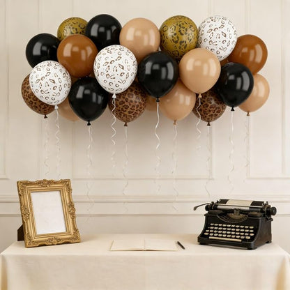 Cheetah Print Balloons, Animal Print Party Decorations - Image 5