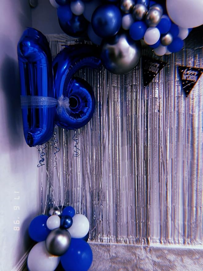 Night Blue Number 4 Balloon 40 inch, 4th Birthday Party Balloons Decorations | - Image 6