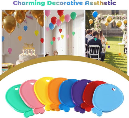 80 Pcs Plastic Balloon Weights, Colorful Weights - Image 5