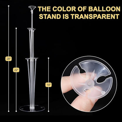 12 Sets Balloon Stand Kit, Balloon Sticks Holder - Image 2
