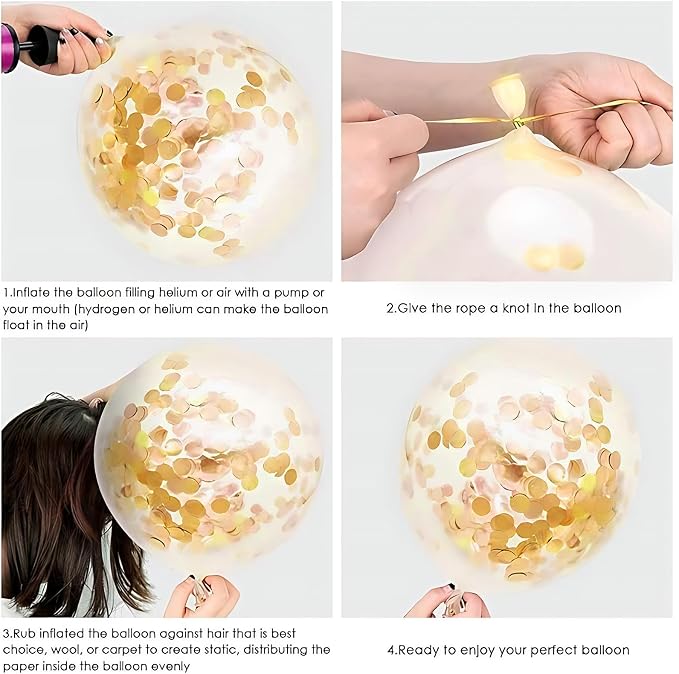 Blue and Gold Balloons - Image 3