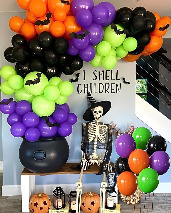 Halloween Party Balloons Set, Halloween Party Decorations - Image 6
