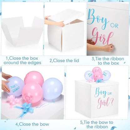 Kolldenn 28 Inches Jumbo Gender Reveal Gift Box - Image 3
