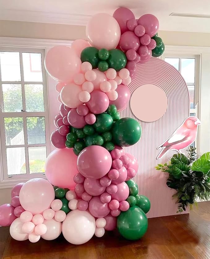 110pcs Dark Green Balloon Arch Kit - Image 6