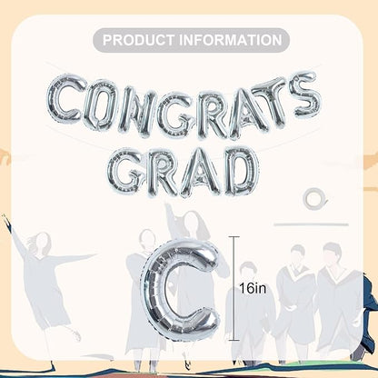 TONIFUL 2026 Congrats Grad Balloons - Image 2
