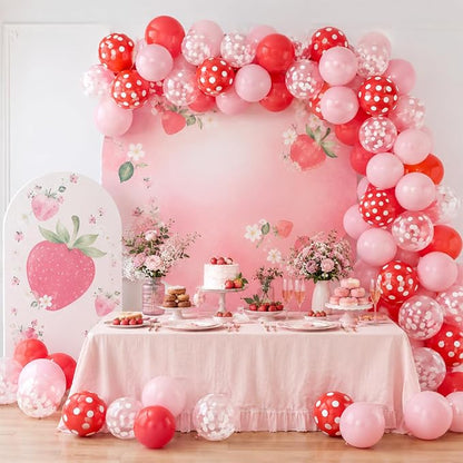 Strawberry Theme Balloons - Image 7