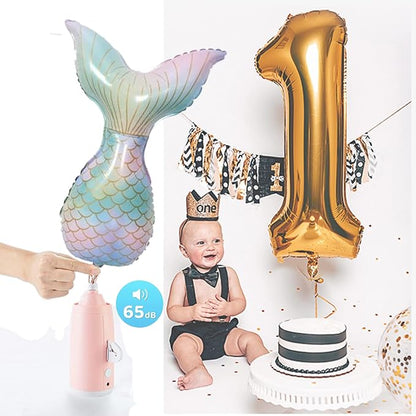 Electric Magic Balloon Pump, Electric Air Inflator Party Air Blower Pump - Image 5