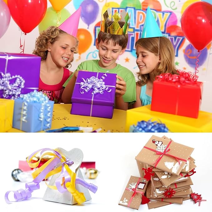 48 Rolls Curling Balloon String Roll Ribbons, 48 Colors 5mm 11 Yards Gift - Image 7