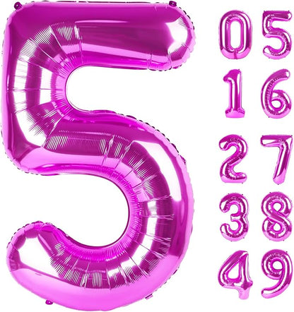 Rosy Purple 5 Balloon by IWERP