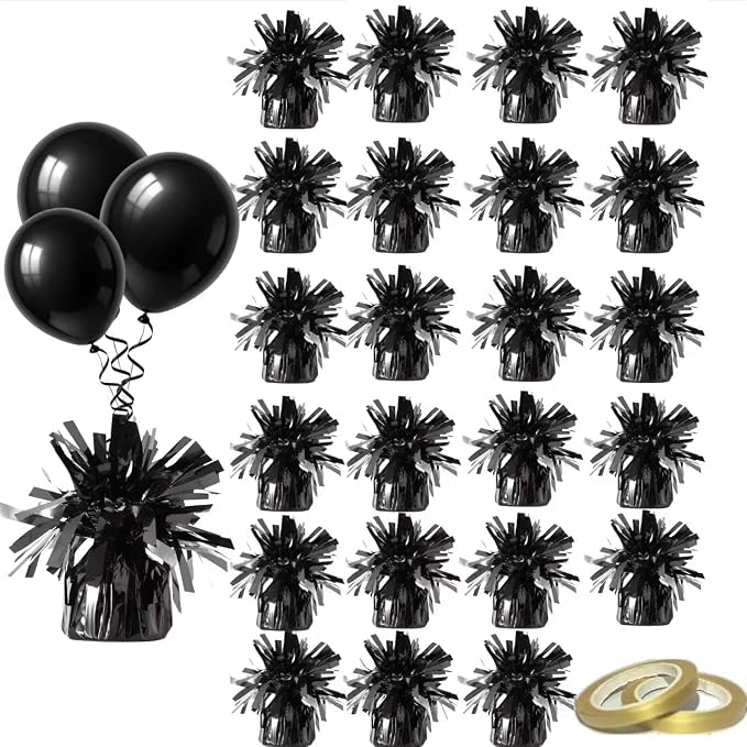 Balloon Weights, 24 Pieces, Weight 0.36Lb | Aluminum Foil, Suitable by Unknown