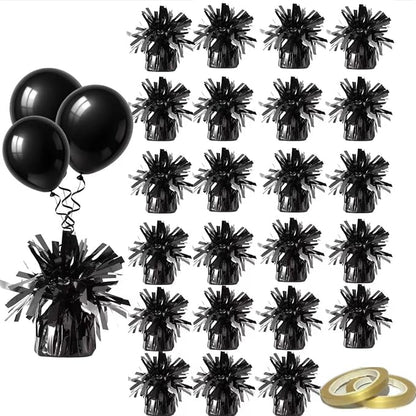 Balloon Weights, 24 Pieces, Weight 0.36Lb | Aluminum Foil, Suitable by Unknown