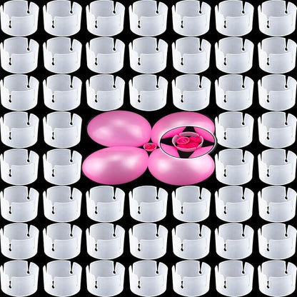 50Pcs Decorative Decor Balloon Rings Buckle Balloon Arch Folder Convenient Clip - Image 2