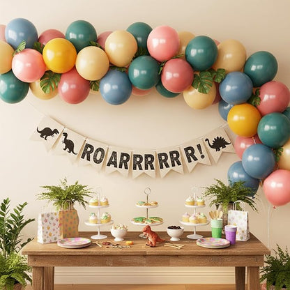 RUBFAC Boho Rainbow Balloons 120pcs 12 Inches Assorted Color Latex Balloons - Image 2