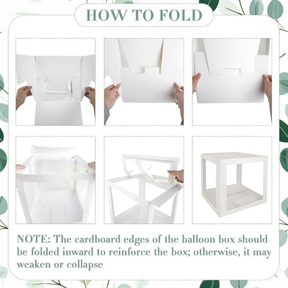 14 Pcs Transparent Balloon Boxes - Image 3
