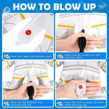 6 Pcs Astronaut Balloons for Kids - Image 6