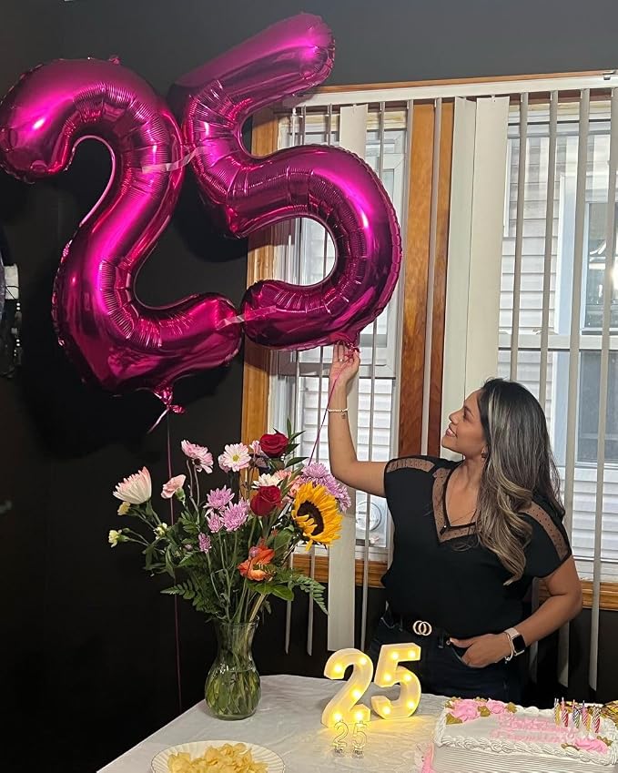 Hot Pink 60 Balloon - Image 4