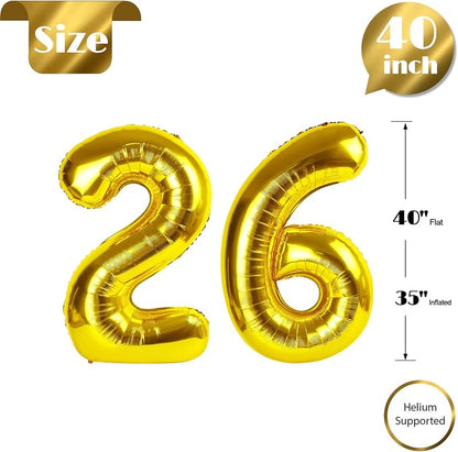 Gold 26 Balloon - Image 5