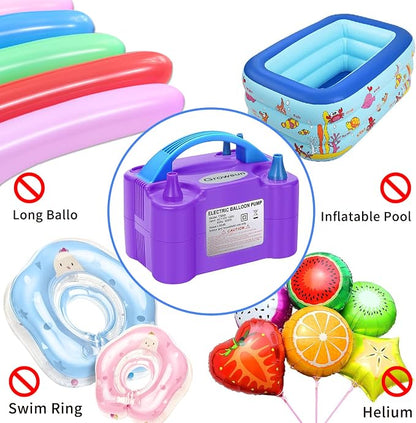Growsun Balloons Pump Kit Electric Balloon Garland Arch Kit Air Blower Inflator - Image 7