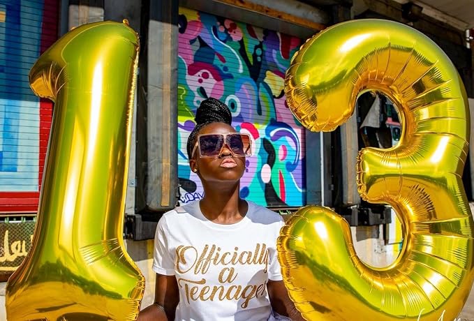 19 Balloon Numbers 40Inch for 19th Year Old Birthday Decorations, Inflation - Image 2