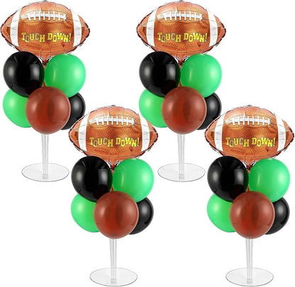 4 Sets Football Party Balloons Stand Kit by Naozinebi