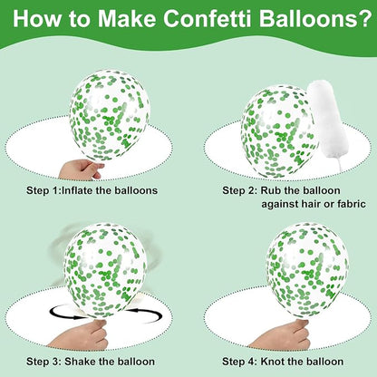 Green Balloons Set - Image 4