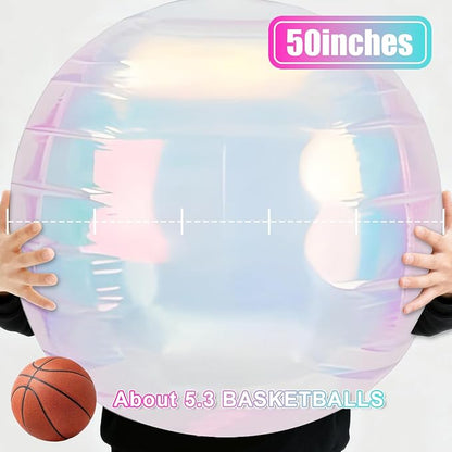 50 Inch Giant Iridescent Round Foil Balloons - Image 4
