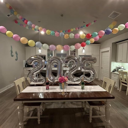 Pastel Rainbow Linking Balloons - Image 5