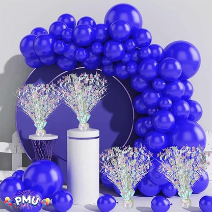 PMU 3 Pack Bursting Star Metallic Foil Spray Centerpiece- Opal Iridescent - Image 2