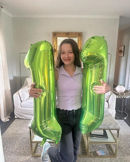 Light Green Number 3 Balloon 40 Inch - Image 8