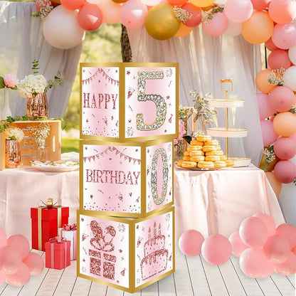 DataMoon 50th Birthday Decorations Boxes - Image 7