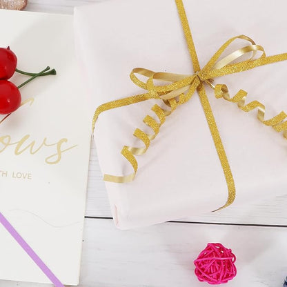 BEISHIDA Gold Glitter Ribbon - Image 4