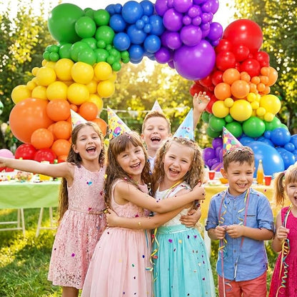 Rainbow Balloon Arch Kit, Different Sizes Party Balloon Garland Kit - Image 6