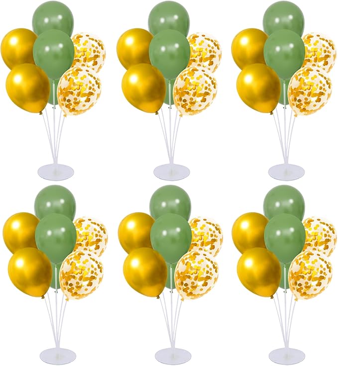 6 Set Balloon Stand Kit for Table Centerpieces by Unknown