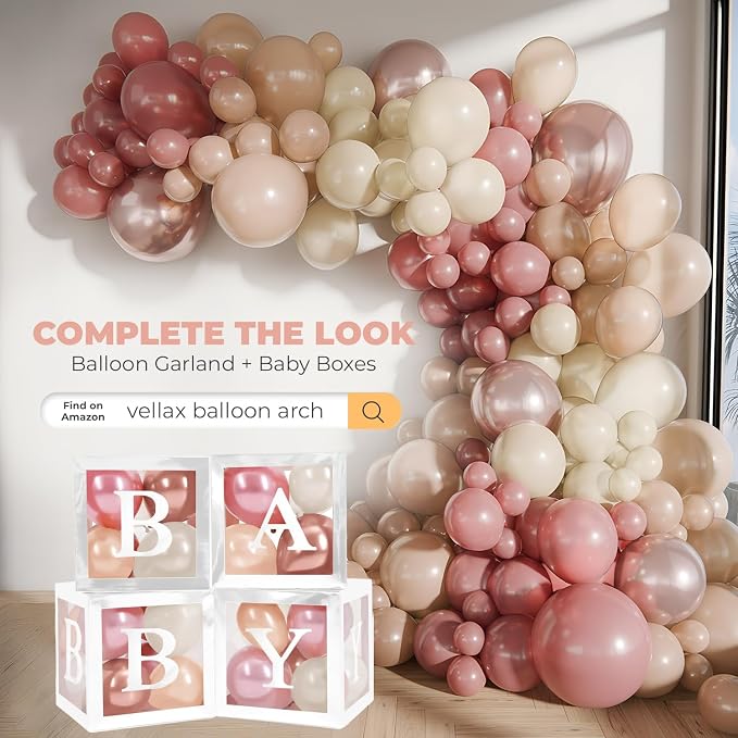 44-Piece Baby Shower Decorations - Image 5