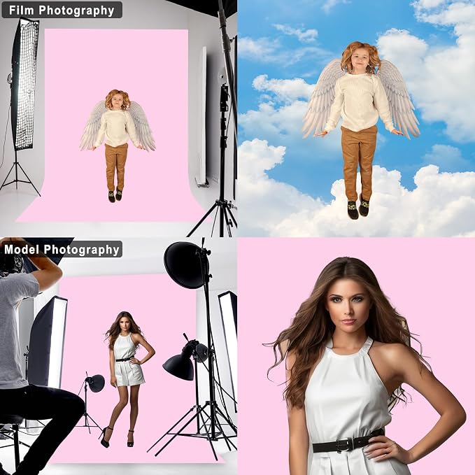Pink Photography Backdrop for Photoshoot, 3x5 FT | Versatile Studio Photo - Image 3