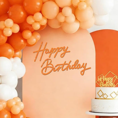 TONIFUL Happy Birthday Sign for Backdrop by TONIFUL
