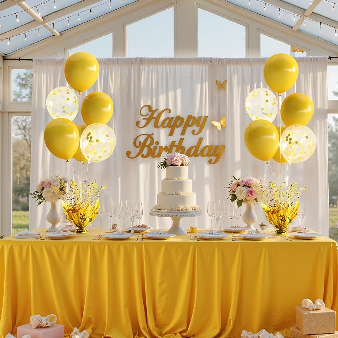 Gold Balloon Table Centerpiece Kit, 6 Sets Gold Balloon Stands - Image 7