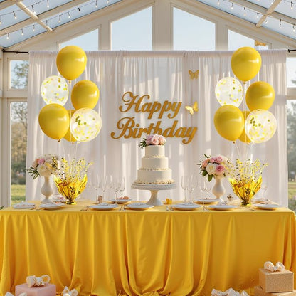 Gold Balloon Table Centerpiece Kit, 6 Sets Gold Balloon Stands - Image 7