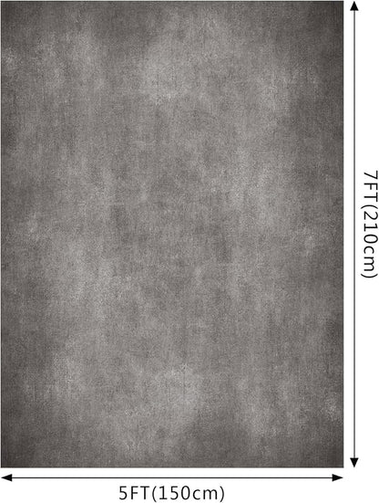 Gray Photo Backdrop Studio Abstract Texture Photography Background 5x7ft | - Image 2
