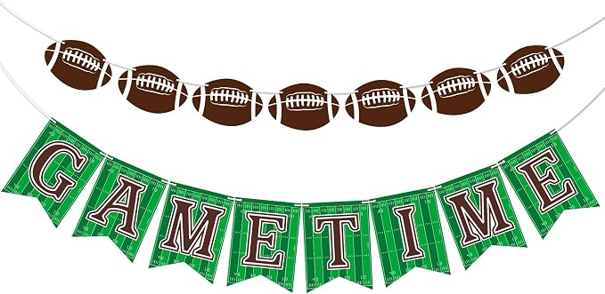 OHOME Football Party Decorations by OHOME