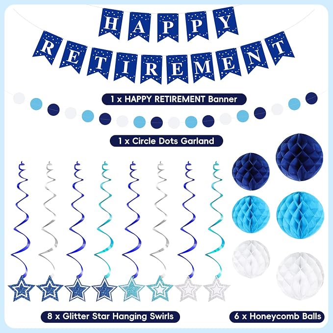 Happy Retirement Party Decorations - Image 2