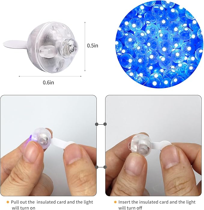 Aogist 50Pcs Balloon Lights - Image 3