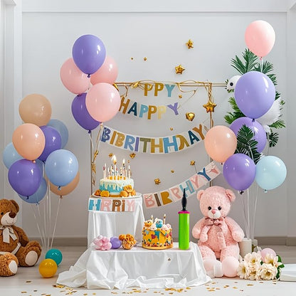 12.2-inch Dual Action Balloon Pump, Manual Handheld Balloon Inflator - Image 5
