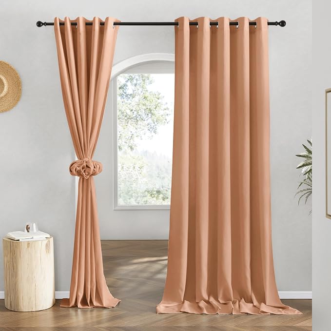 NICETOWN Linen 78 inch Curtains - Image 2