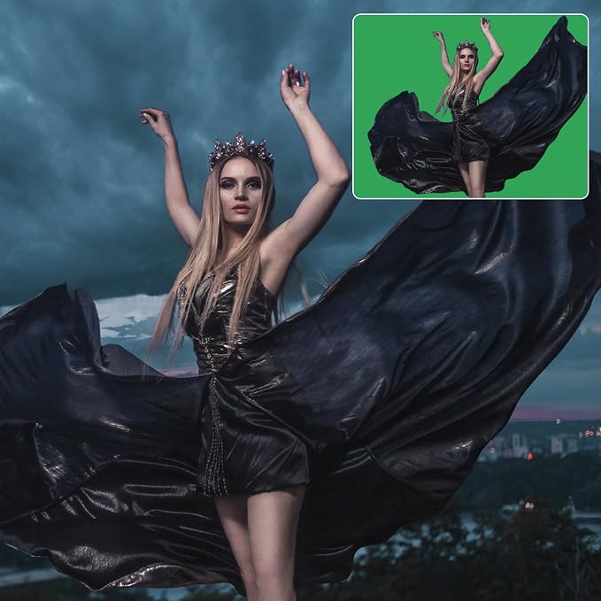 GFCC Greenscreen Backdrop Chromakey Streaming Photography, 6x9FT | - Image 6